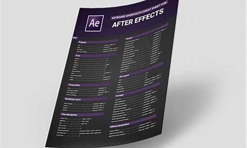 aftereffects7.0完全攻略_after effect怎么导出